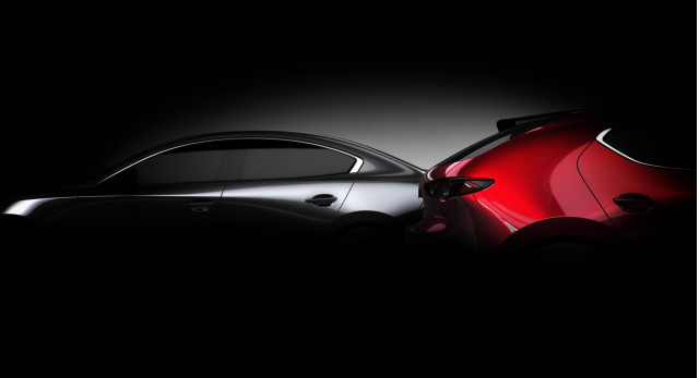 Teaser de la Mazda 3 de nouvelle génération au Salon de l'auto de Los Angeles 2018