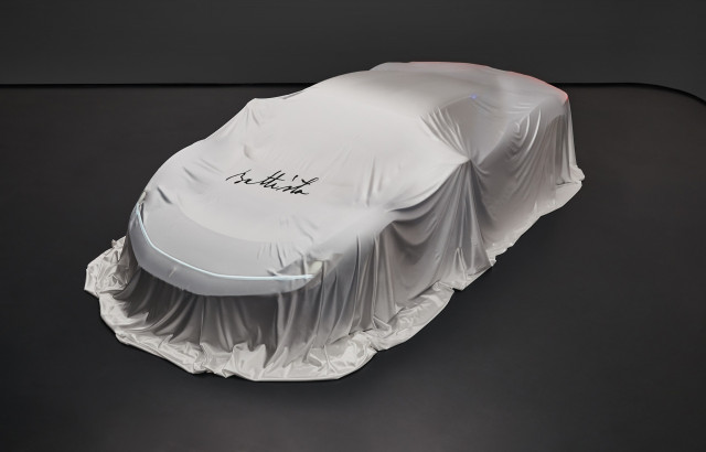 Teaser for Pininfarina Battista debuting at 2019 Geneva auto show
