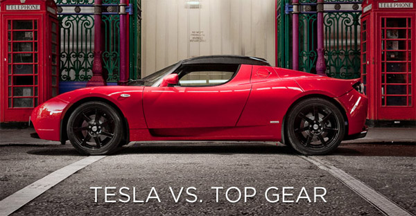 Tesla versus Top Gear