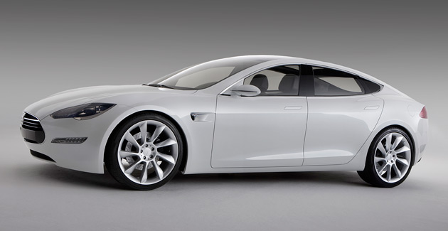 groot Promoten Bedienen Tesla unveils the Model S electric sedan