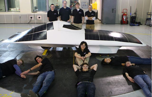The *Eleanor* solar racecar from MIT