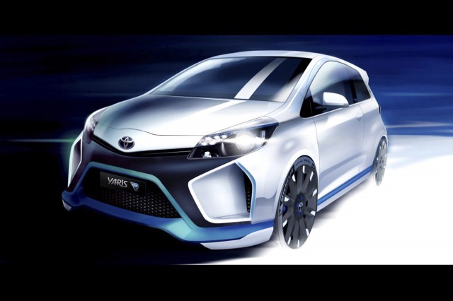 Toyota Yaris Hybrid-R concept, 2013 Frankfurt Auto Show