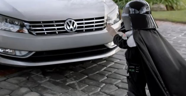 Video: VW Gears Up For Super Bowl XLV With Tiny Vader, Beetle Stampede lead image