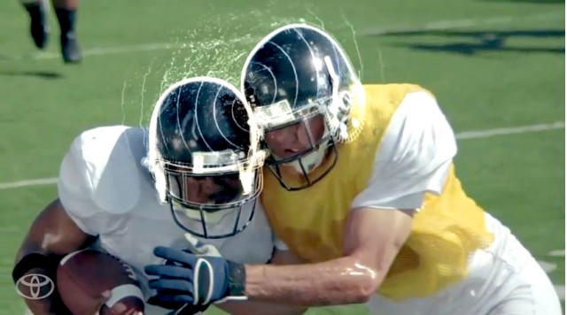Toyota 'Ideas for Good' ad about head injuries and football helmets
