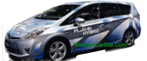 Toyota Prius Plug-In Wagon, from BestCar via Woody's Car Site