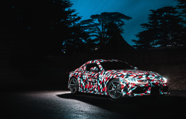   Toyota Supra dynamic debut at 2018 Goodwood Festival of Speed ​​