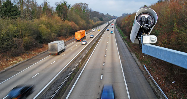 Traffic Camera on Britain's M3