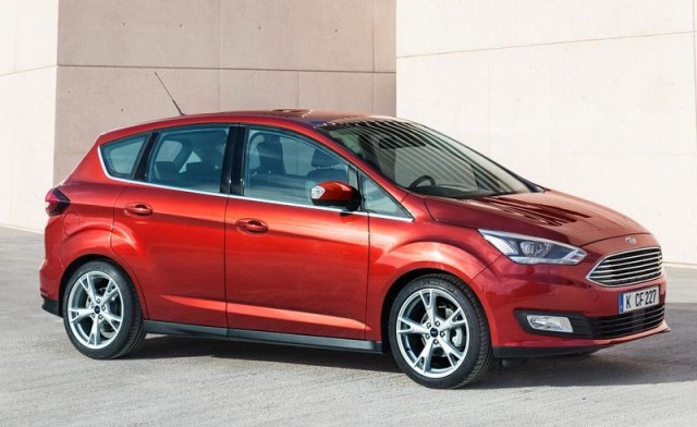 Updated Ford C-Max (European market) for 2015, shown at 2014 Paris Motor Show