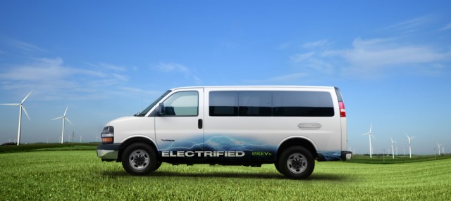 Via Motors extended-range electric van
