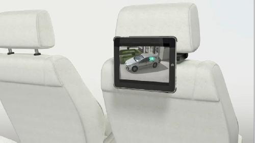 Bekwaam fragment Houden Apple 'Office On The Go' With Vogel iPad In-Car Kit