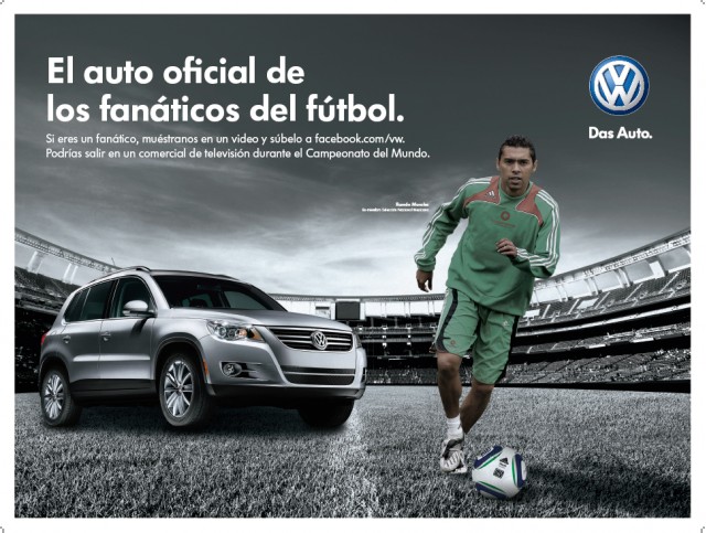 Volkswagen ad for the 2010 World Cup