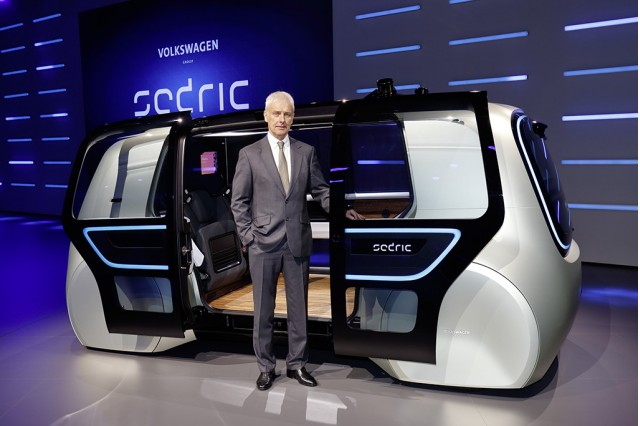 Volkswagen Group Sedric concept, 2017 Geneva auto show
