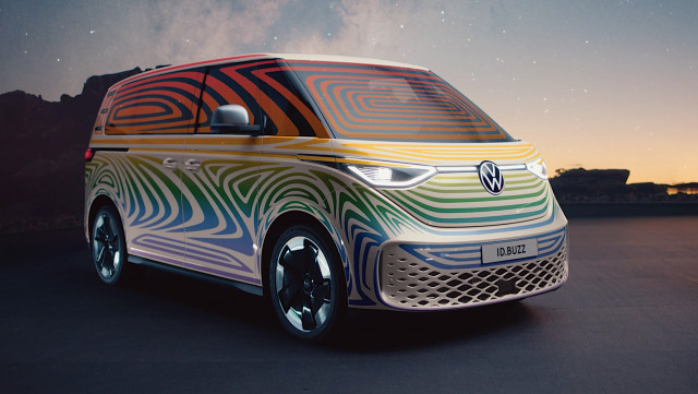 2024 VW ID. Buzz interior teased: Electric Bus debuts March 9