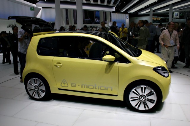 2009 Volkswagen E-up! Concept at the 2009 Frankfurt auto show