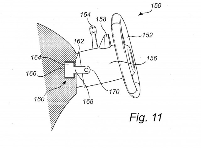 Volvo Files Patent For Steering Wheel That Slides From Left To Right