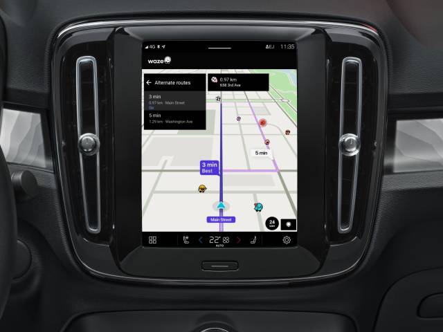Volvo Waze integration