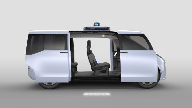Zeekr shuttle for Waymo self-driving service