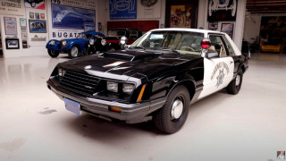 1982 Ford Mustang police car on Jay Leno's Garage