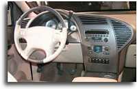 2000 Buick Rendevous concept interior