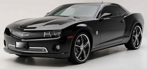 2010 Chevrolet Camaro with Strut's Marquise Collection upper and lower replacement grilles