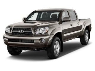 2011 Toyota Tacoma 2WD Double I4 AT PreRunner (GS) Angular Front Exterior View