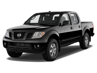 2012 Nissan Frontier 4WD Crew Cab SWB Auto PRO-4X Angular Front Exterior View
