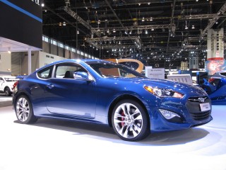 2014 Hyundai Genesis Coupe at 2014 Chicago Auto Show