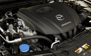 2019 Mazda 3 underhood