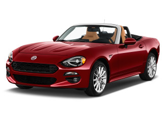 2020 FIAT 124 Spider Lusso Convertible Angular Front Exterior View