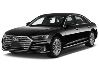 2021 Audi A8 2021 Audi A8 60 TFSI e quattro Angular Front Exterior View