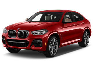 2021 BMW X4 M40i Sports Activity Coupe Angular Front Exterior View