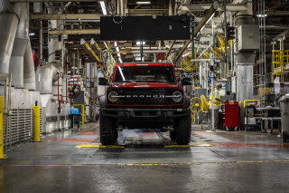 2021 Ford Bronco production starts at Michigan Assembly Plant in Wayne, Michigan