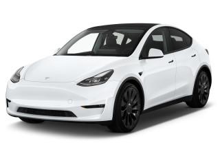 2022 Tesla Model Y Performance AWD Angular Front Exterior View