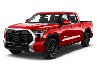 2022 Toyota Tundra Limited CrewMax 5.5' Bed 3.5L (Natl) Angular Front Exterior View