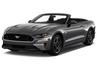 2023 Ford Mustang GT Premium Convertible Angular Front Exterior View