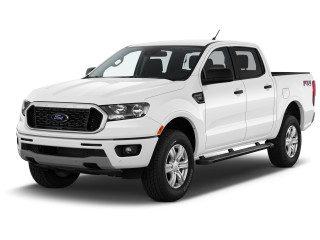 2023 Ford Ranger XLT 4WD SuperCrew 5' Box Angular Front Exterior View