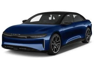 2023 Lucid Air Sapphire AWD Angular Front Exterior View