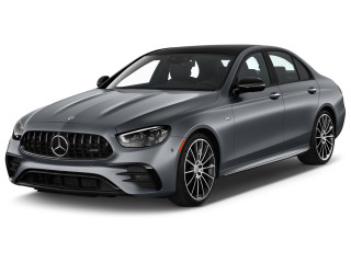 2023 Mercedes-Benz E Class AMG E 53 4MATIC+ Sedan Angular Front Exterior View