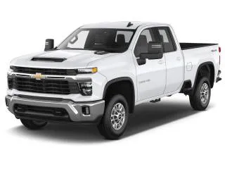 2025 Chevrolet Silverado 2500HD 4WD Double Cab 149" LT Angular Front Exterior View