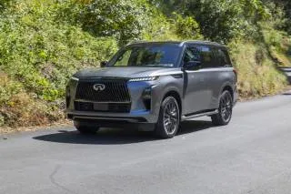 2025 Infiniti QX80 first drive, Napa Valley, June 2024