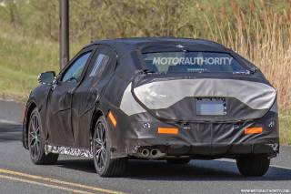 2025 Toyota Camry spy shots - Photo credit: Baldauf