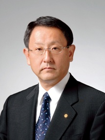 Akio Toyoda, founder's grandson and Toyota President