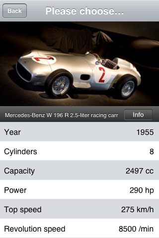 Mercedes-Benz 'Silver Arrow' Game For iPhone & iPod Touch
