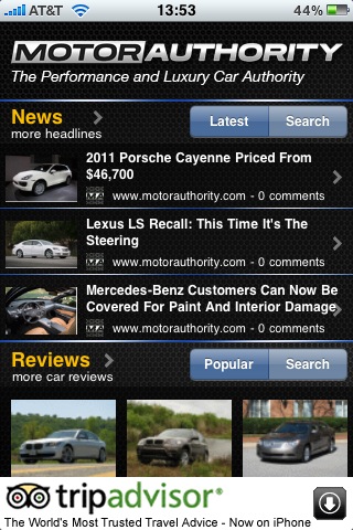 Motor Authority Launches iPhone App -- Get It Now!