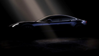 Teaser for 2020 Karma Revero debuting at 2019 Shanghai auto show