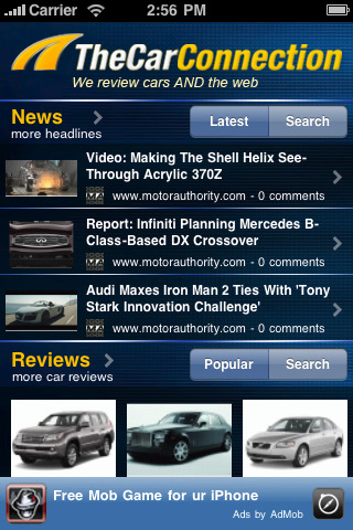 Gearheads, Get It To Go: TheCarConnection App Now Available For iPhone & iPad