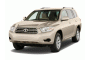 2009 Toyota Highlander FWD 4-door V6 Base (Natl) Angular Front Exterior View