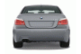 2008 BMW 5-Series 4-door Sedan 550i RWD Rear Exterior View