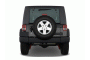 2008 Jeep Wrangler 4WD 4-door Unlimited Rubicon Rear Exterior View