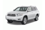 2008 Toyota Highlander Hybrid 4WD 4-door Limited w/3rd Row (Natl) Angular Front Exterior View
